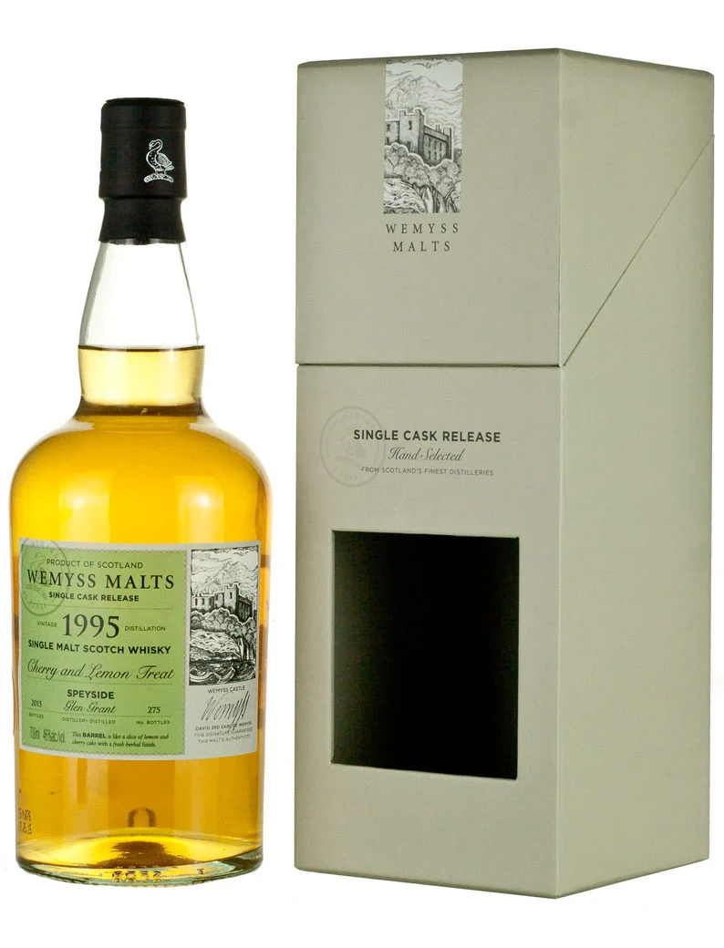 Glen Grant 1995 Wemyss Cherry and Lemon Treat