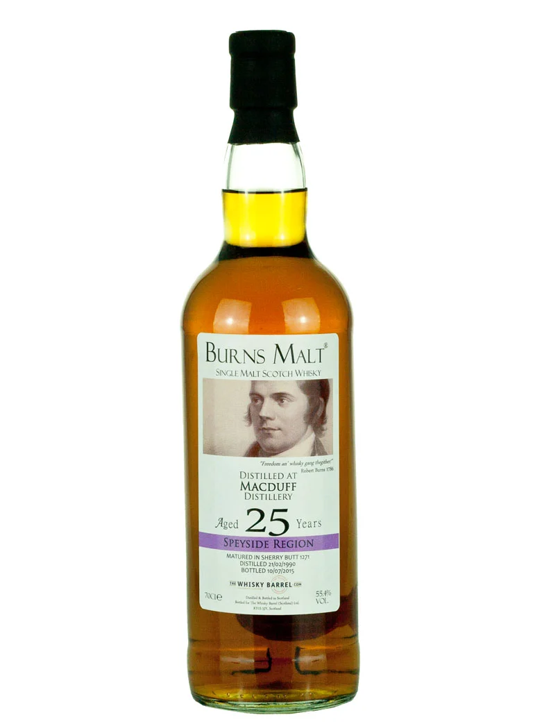 Macduff 25 Year Old 1990 Burns Malt