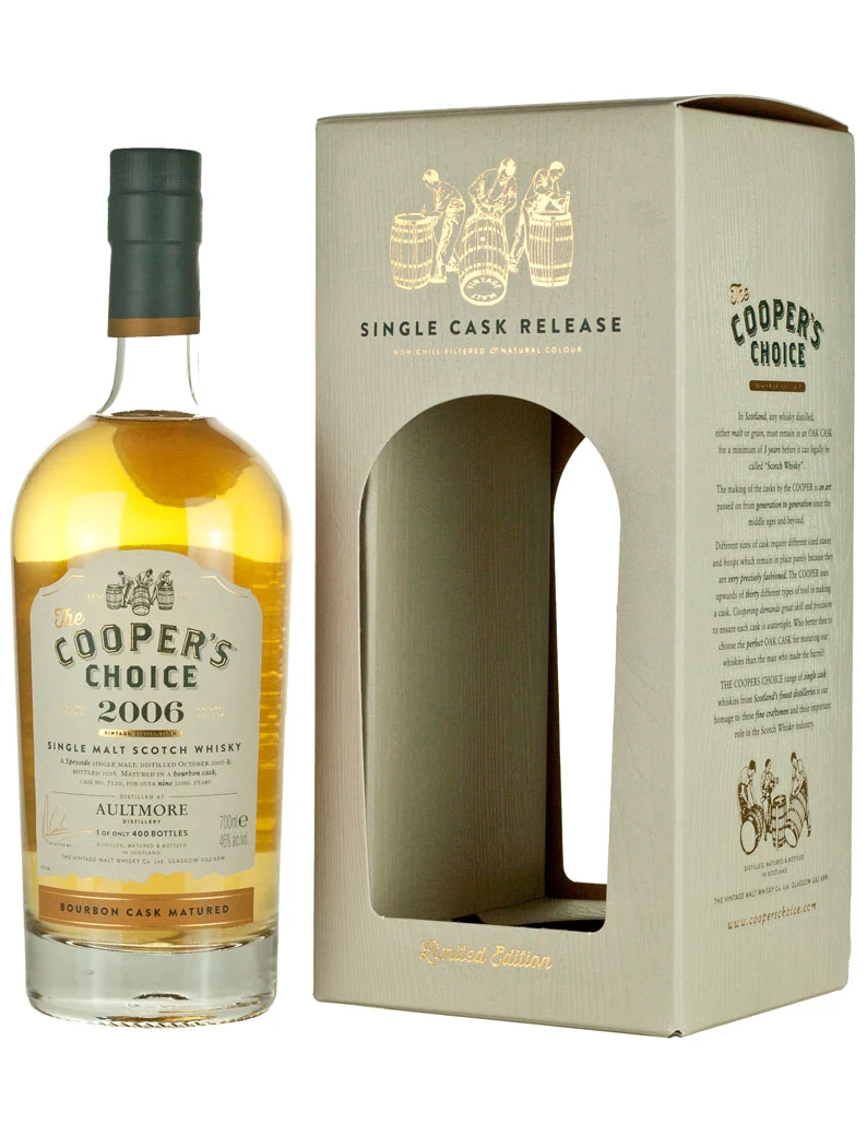Aultmore 9 Year Old 2006 Cooper's Choice