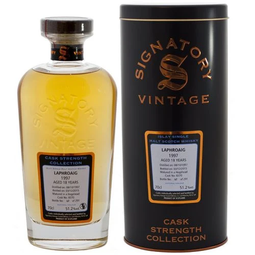 Laphroaig 18 Year Old 1997 Signatory
