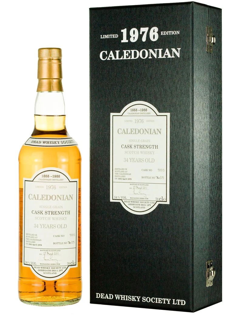 Caledonian 34 Year Old 1976 Dead Whisky Society