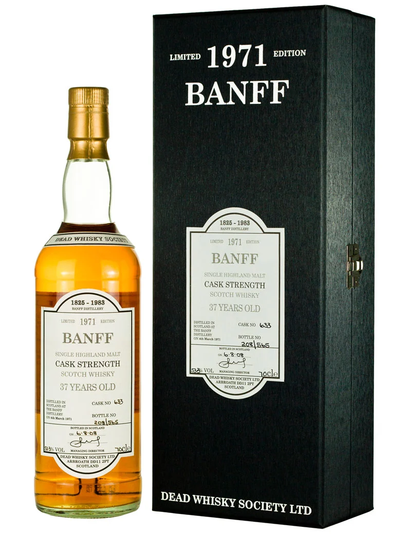 Banff 37 Year Old 1971 Dead Whisky Society