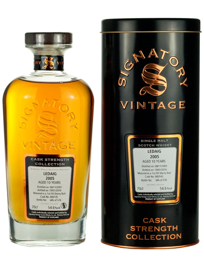 Ledaig (Tobermory) 10 Year Old 2005 Signatory