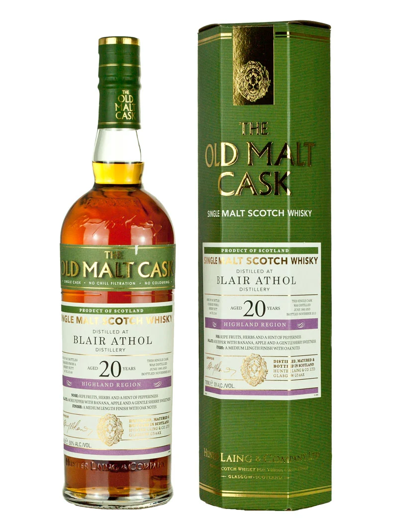 Blair Athol 20 Year Old 1995 Old Malt Cask