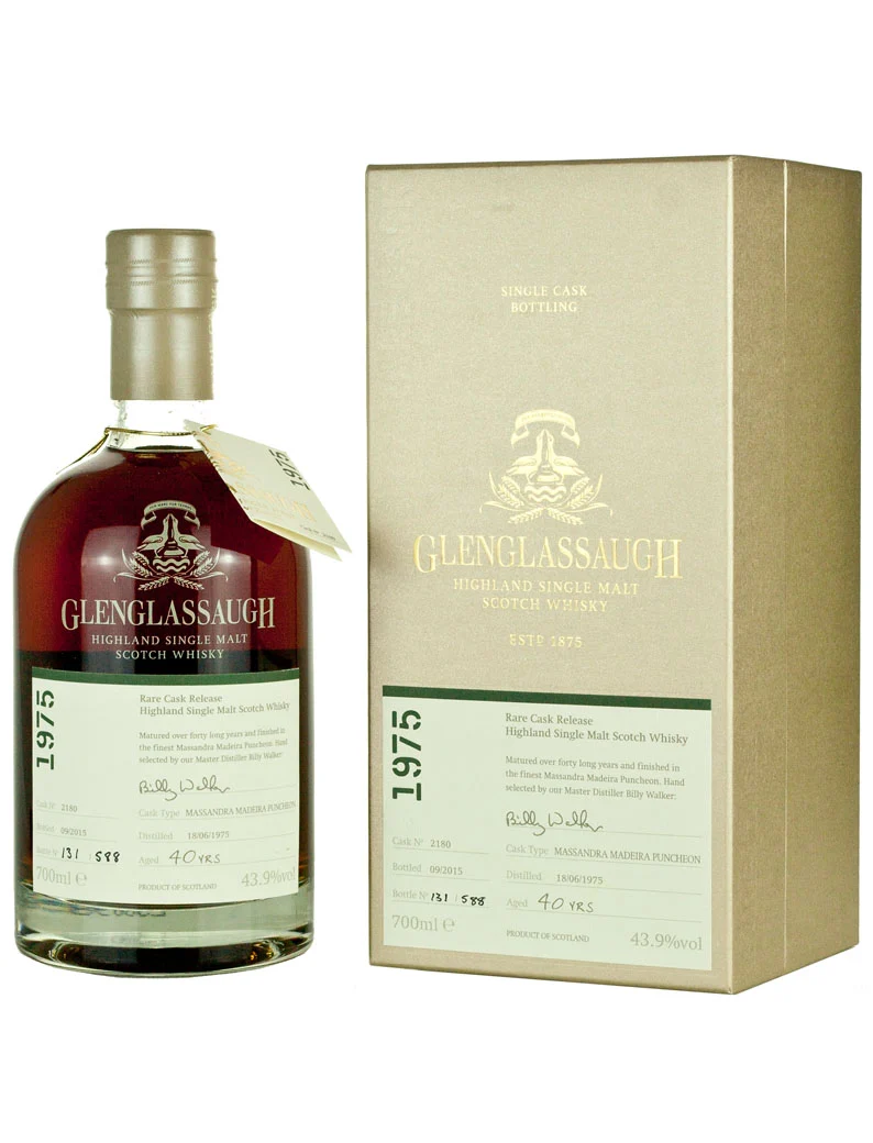 Glenglassaugh 40 Year Old 1975 Batch 2