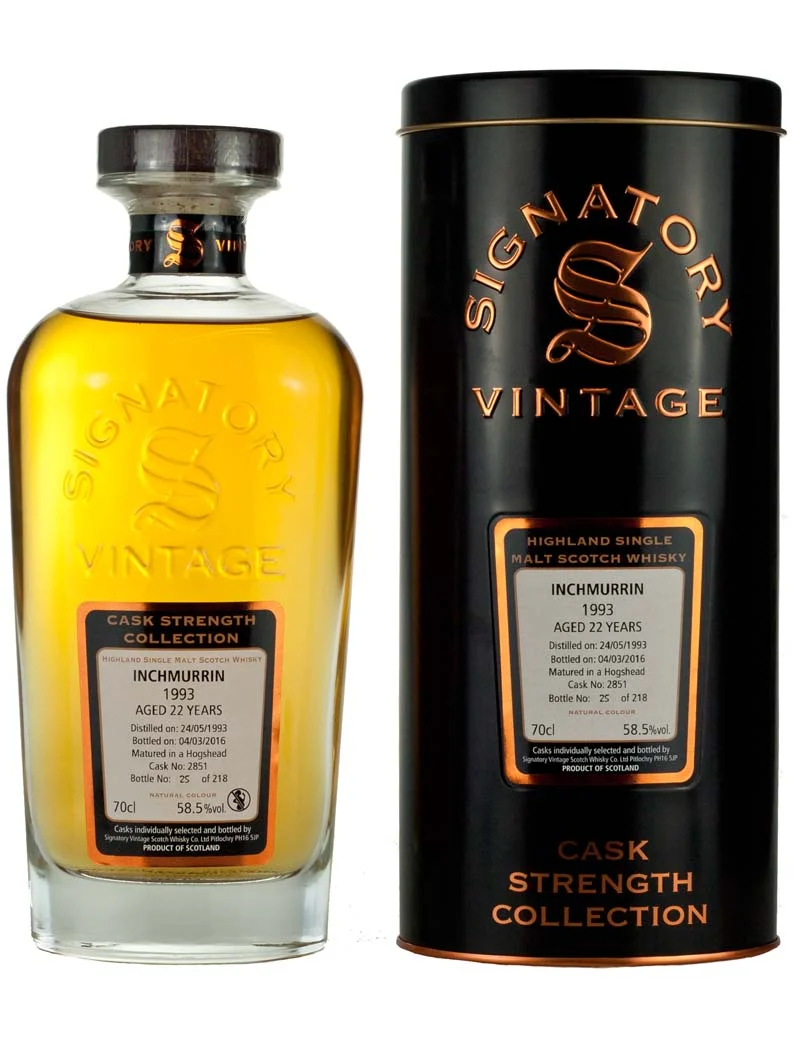 Inchmurrin 22 Year Old 1993 Signatory
