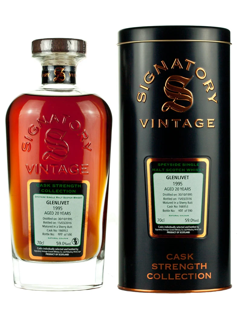 Glenlivet 20 Year Old 1995 Signatory