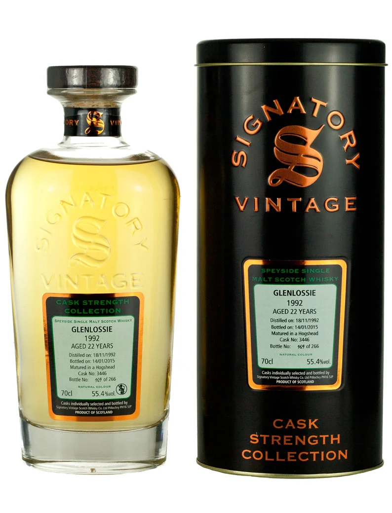 Glenlossie 22 Year Old 1992 Signatory
