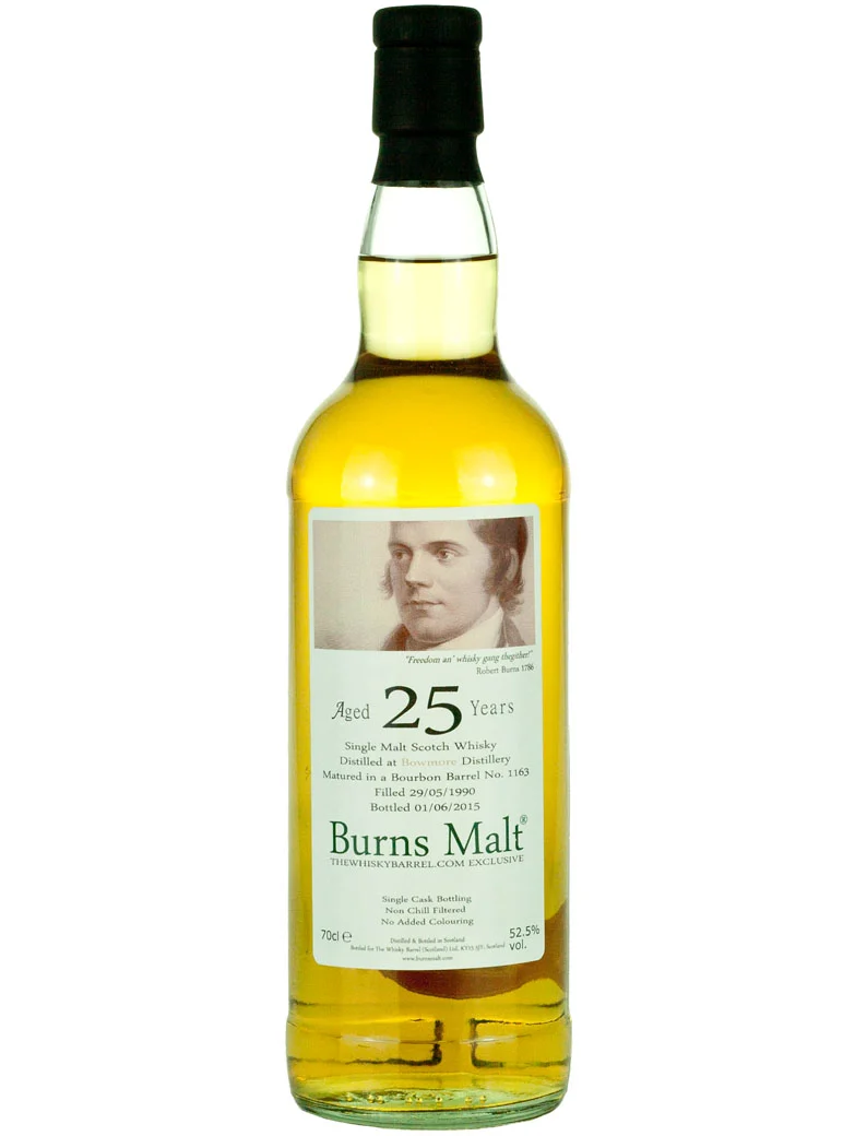 Bowmore 25 Year Old 1990 Burns Malt