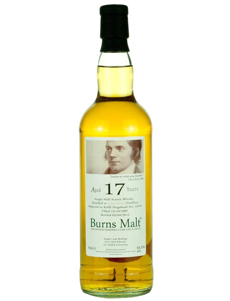 Glenrothes 17 Year Old 1997 Burns Malt