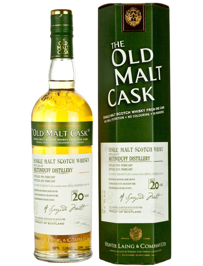 Miltonduff 20 Year Old 1995 Old Malt Cask