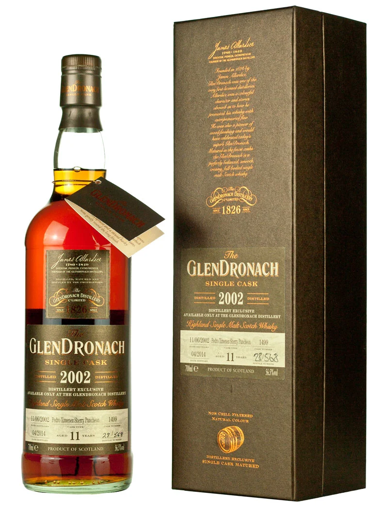Glendronach 11 Year Old 2002 Cask #1499
