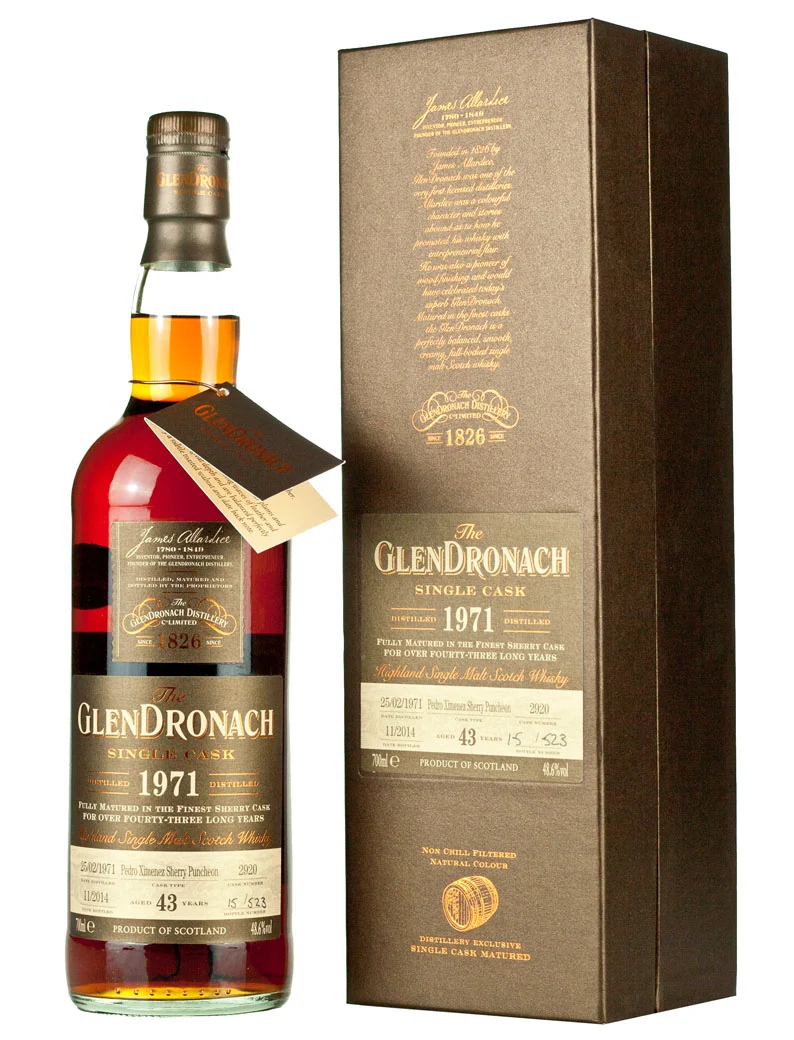 Glendronach 43 Year Old 1971 Batch 11 (2014)