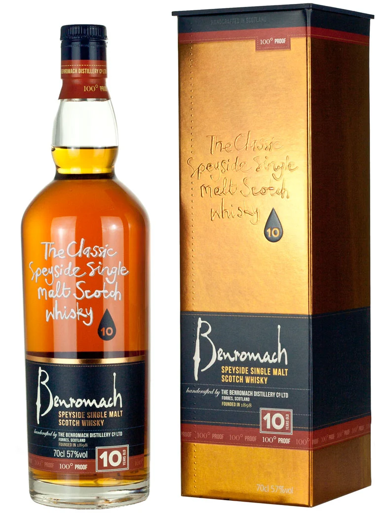 Benromach 10 Year Old 100 Proof