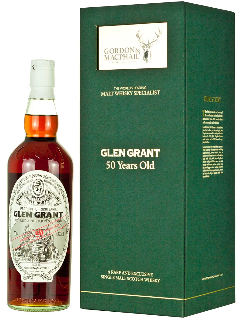 Glen Grant 50 Year Old Gordon & Macphail