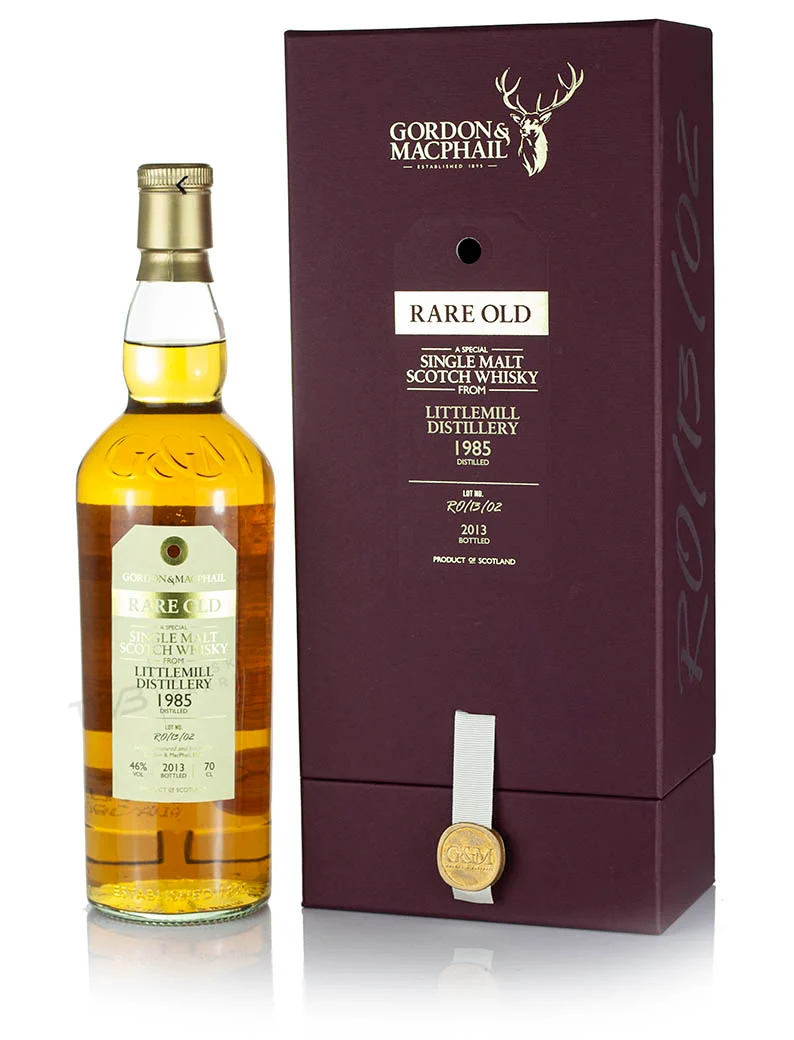 Littlemill 1985 Rare Old Gordon & MacPhail