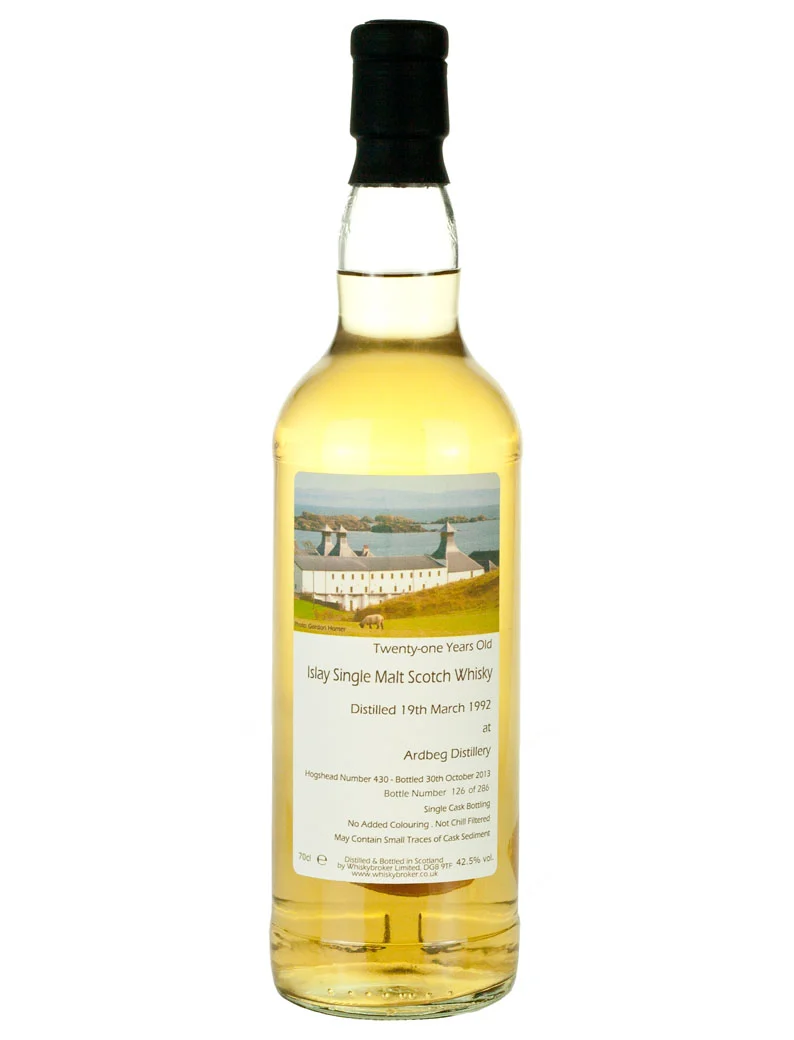 Ardbeg 21 Year Old 1992 Single Cask