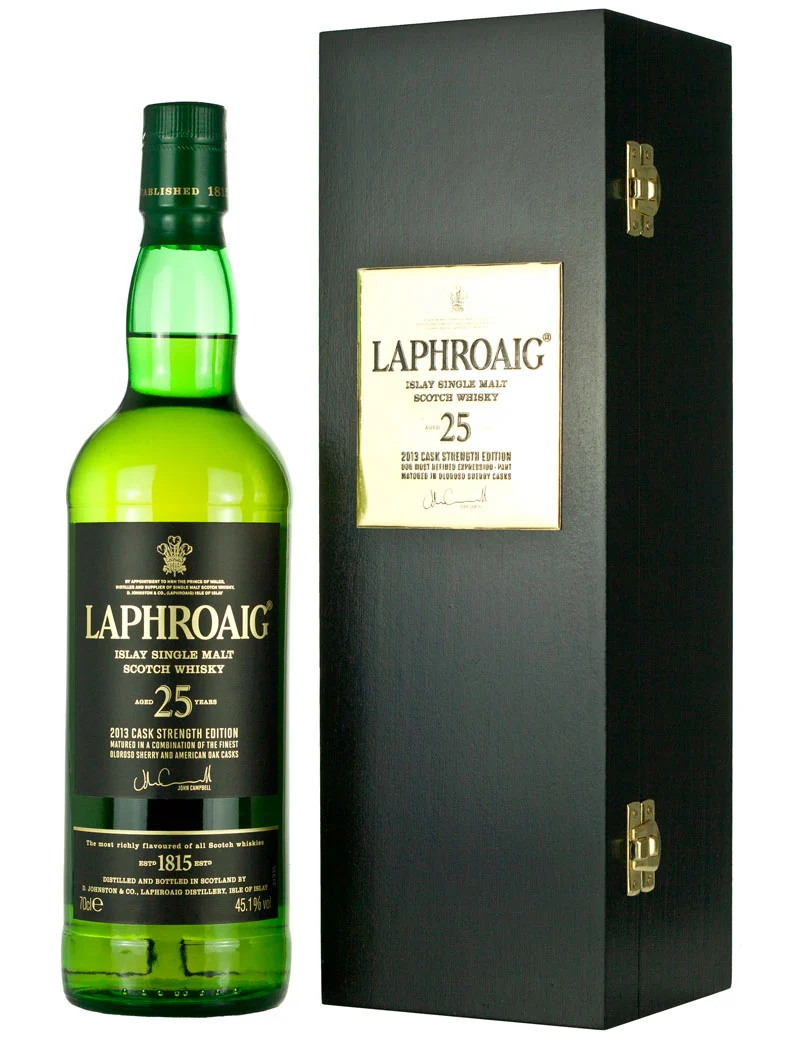 Laphroaig 25 Year Old Cask Strength 2013