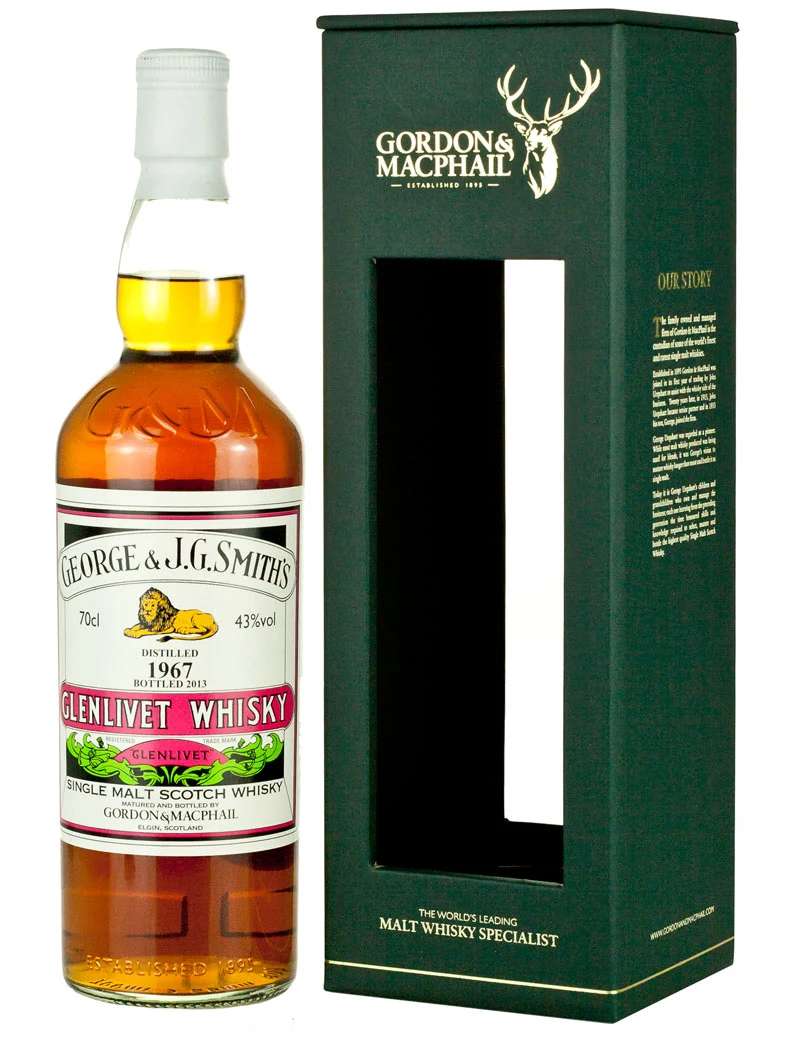 Glenlivet 1967 Smith's Gordon & MacPhail