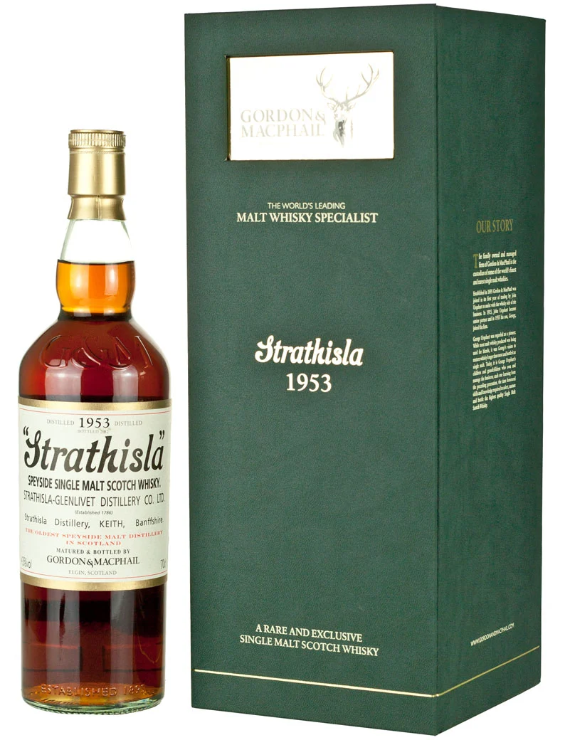 Strathisla 58 Year Old 1953 Gordon & MacPhail