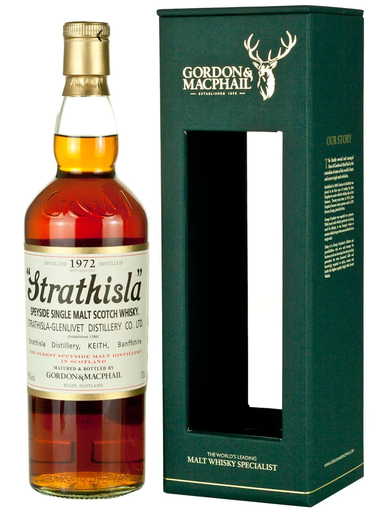 Strathisla 40 Year Old 1972 Gordon & MacPhail