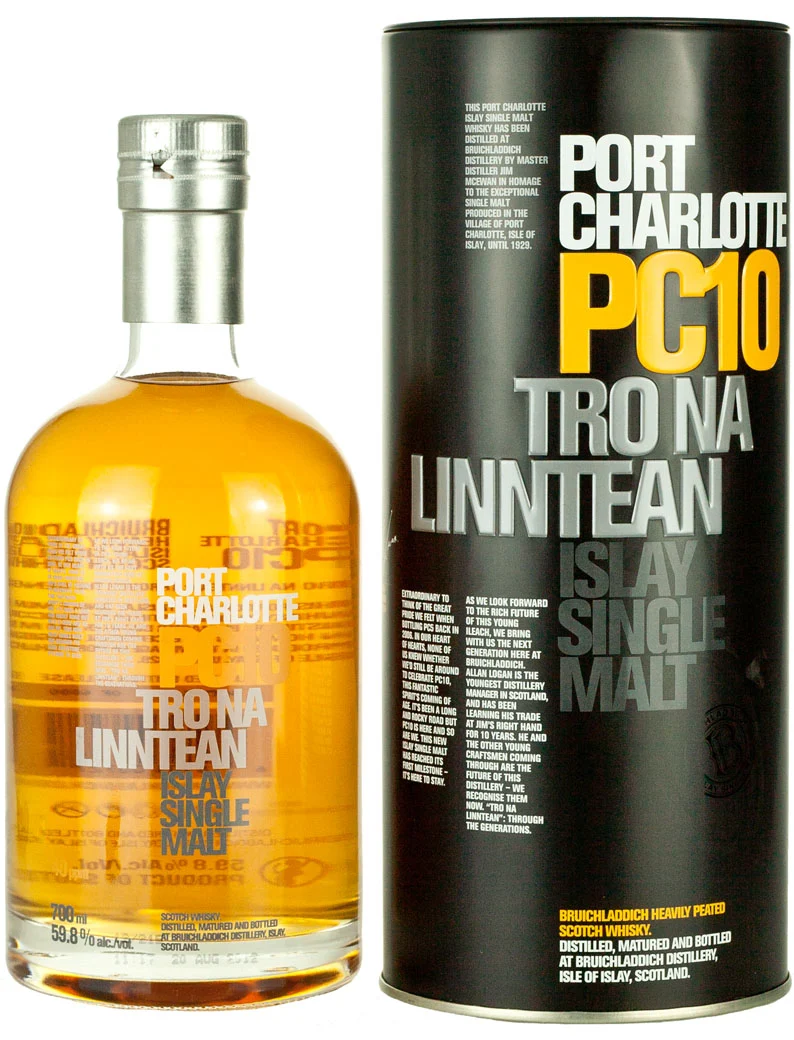 Bruichladdich (Port Charlotte) PC10 Tro Na Linntean (2012)