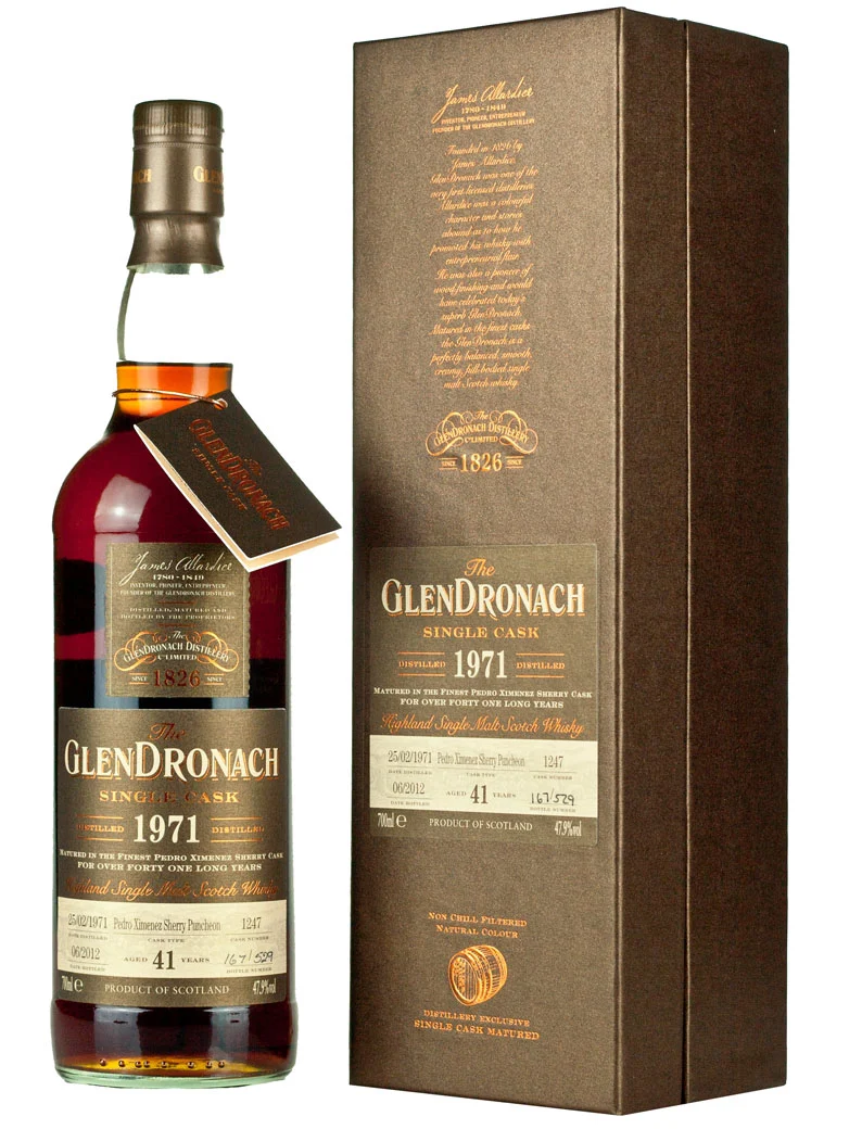 Glendronach 41 Year Old 1971 Batch 6 (2012)