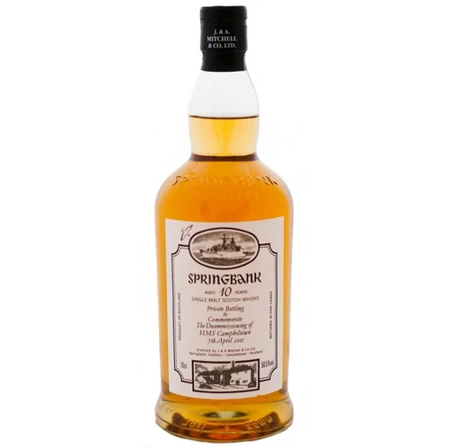 Springbank 10 Year Old HMS Campbeltown 2011