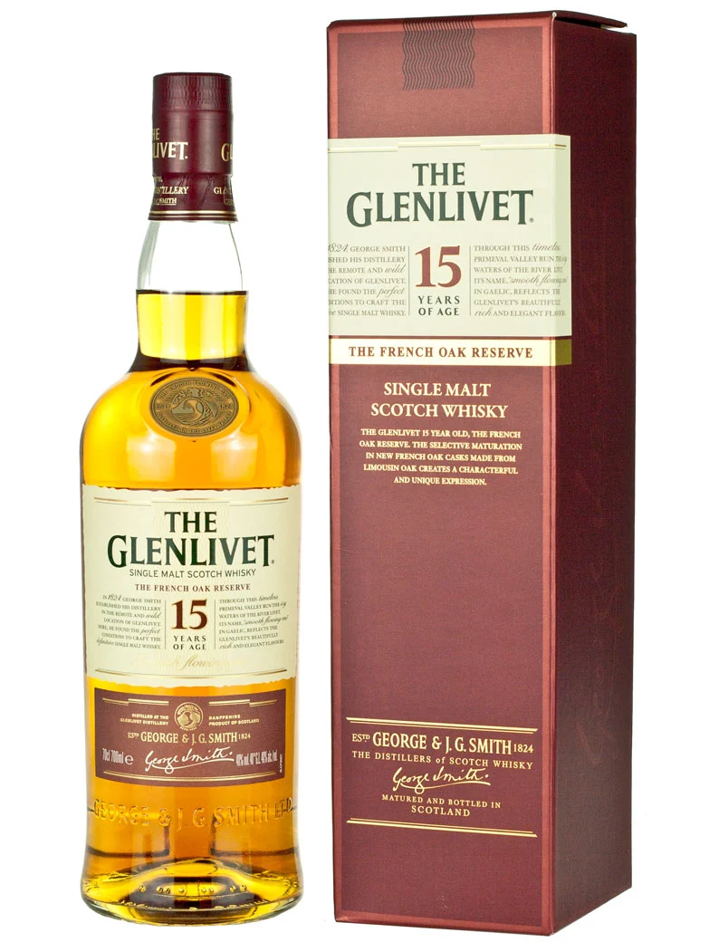 Glenlivet 15 Year Old French Oak