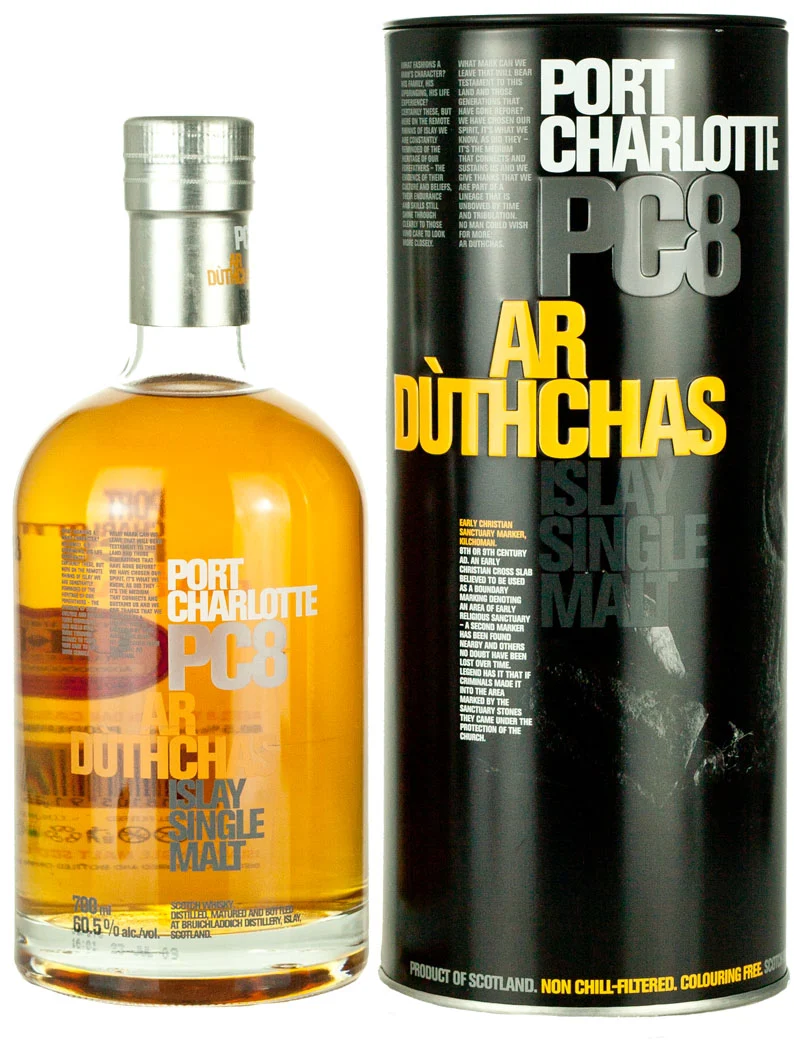 Port Charlotte (Bruichladdich) PC8 Ar Duthchas